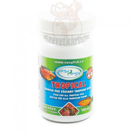 EasyFish vločky Tropical 100 ml » Krevetkárium