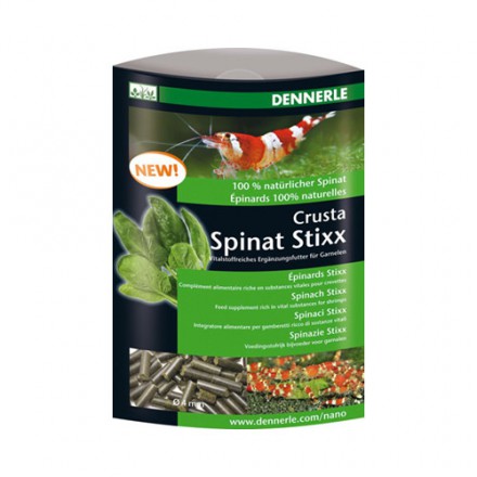 Dennerle Crusta Spinat Stixx špenátové peletky 30 g