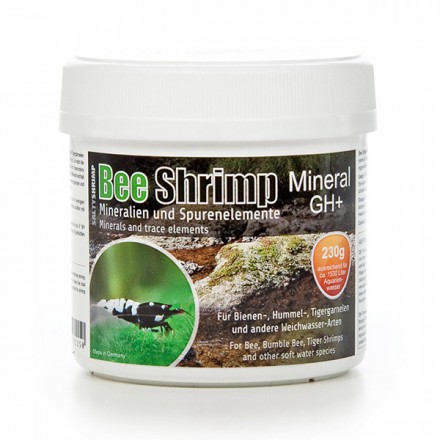 SaltyShrimp Bee Shrimp Mineral GH+ 230 g » Krevetkárium