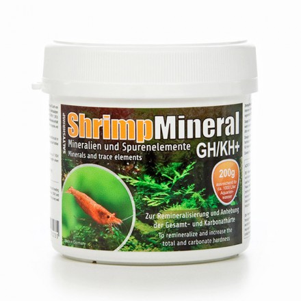 SaltyShrimp Shrimp Mineral GH/KH+ 200 g » Krevetkárium