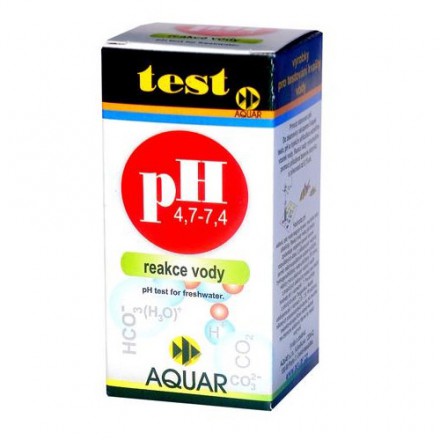AQUAR test pH 4,7 - 7,4 20 ml