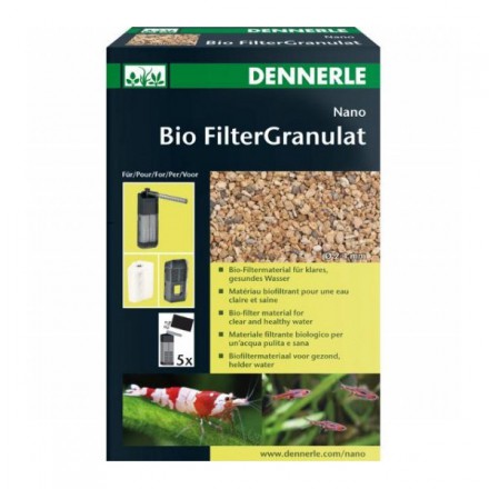 DENNERLE Příslušenství Nano Bio FilterGranulat, 300 ml pro filtry 5925, 5860, 5602