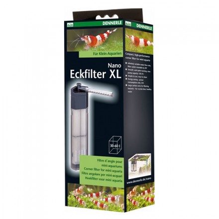 DENNERLE Nano Eckfilter XL  - vnitřní rohový filtr pro 30-60 l